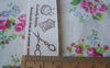 Accessories - 5.46 Yards (5 Meters) Knitting Sewing Handicrafts Print Cotton Ribbon Label String A2542
