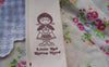 Accessories - 5.46 Yards (5 Meters) Little Red Riding Hood Print Cotton Ribbon Label String A2568