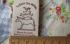 Accessories - 5.46 Yards (5 Meters) Little Red Riding Hood Print Cotton Ribbon Label String A2568