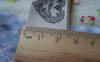 Accessories - 5.46 Yards (5 Meters) Love Heart Pattern Print Cotton Ribbon Label String A2661