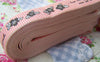 Accessories - 5.46 Yards (5 Meters) Lovely Flower Print Cotton Ribbon Label String A2561
