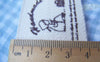 Accessories - 5.46 Yards (5 Meters) Lovely Girl Eiffel Tower Key Camera Print Cotton Ribbon Label String A2853