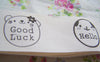 Accessories - 5.46 Yards (5 Meters) Lovely Girl Pattern Print Cotton Ribbon Label String A2584