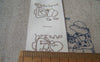 Accessories - 5.46 Yards (5 Meters) Lovely Girl Tewelve Months Print Cotton Ribbon Label String A2747