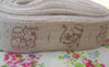 Accessories - 5.46 Yards (5 Meters) Lovely Girl Tewelve Months Print Linen Ribbon Label String A2673