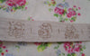 Accessories - 5.46 Yards (5 Meters) Lovely Girl Tewelve Months Print Linen Ribbon Label String A2673