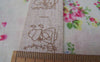 Accessories - 5.46 Yards (5 Meters) Lovely Girl Tewelve Months Print Linen Ribbon Label String A2673