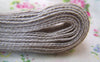 Accessories - 5.46 Yards (5 Meters) Lovely Handwriting Print Linen Ribbon Label String A2583