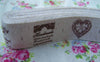 Accessories - 5.46 Yards (5 Meters) Lovely Heart Print Linen Ribbon Label String A2670