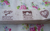 Accessories - 5.46 Yards (5 Meters) Lovely Heart Print Linen Ribbon Label String A2670