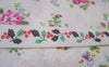 Accessories - 5.46 Yards (5 Meters) Lovely Leaf Print Cotton Ribbon Label String A2595