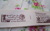 Accessories - 5.46 Yards (5 Meters) Lovely Print Cotton Ribbon Label String Four Patterns A2586