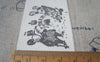 Accessories - 5.46 Yards (5 Meters) Lovely Rat Mouse Couple Print Cotton Ribbon Label String A2623