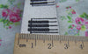 Accessories - 5.46 Yards (5 Meters) Musical Keyboard Print Cotton Ribbon Label String A2625