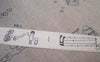 Accessories - 5.46 Yards (5 Meters) Musice Note Piano Print Ribbon Label String A2606