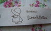 Accessories - 5.46 Yards (5 Meters) Natural Style Bicycle Eiffel Tower Tree Sewing Machine Girl Print Cotton Ribbon Label String A2651