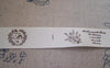 Accessories - 5.46 Yards (5 Meters) Ness Home Brown Handmade Print Cotton Ribbon Label String A2160