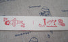 Accessories - 5.46 Yards (5 Meters) Ness Home Pink Love You Handmade Print Cotton Ribbon Label String A2552