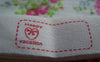 Accessories - 5.46 Yards (5 Meters) Red Love Heart Pattern Print Cotton Ribbon Label String A2582