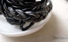Accessories - 5 Meters Of Black Artificial Leather Twisted Cords Thread String 3x7mm A6914
