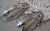 Accessories - 5 Pcs Antique Silver Huge Cicada Pendants 34x62mm A3596