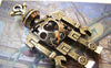 Accessories - 5 Pcs Of Antique Bronze Filigree 3D Robot Charms Pendants 25x45mm A3080