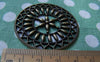 Accessories - 5 Pcs Of Antique Bronze Filigree Round Pendant Charms 47mm A438