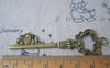 Accessories - 5 Pcs Of Antique Bronze Huge Filigree Key Pendant 22x73mm A564