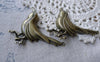Accessories - 5 Pcs Of Antique Bronze Woodpecker Bird Charms Pendants 36x54mm A7721