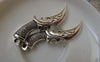 Accessories - 5 Pcs Of Antique Silver 3D Knife Charms 14x47mm A7471