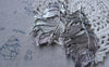 Accessories - 5 Pcs Of Antique Silver Huge Feather Charms 41x86mm A7645