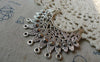 Accessories - 5 Pcs Of Antique Silver Phoenix Coronet Pendants Connectors 52x52mm A5607