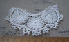 Accessories - 5 Pcs White Filigree Floral Huge Cotton Lace Doily 63x95mm A4851