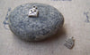Accessories - 50 Pc Of Antique Silver Heart Mail Charms 6x10mm A1303
