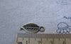 Accessories - 50 Pcs Antique Bronze Leaf Charms 10x24mm A7599