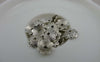 Accessories - 50 Pcs Antique Silver Bead Caps Filigree Flower Spacer 10mm A5962