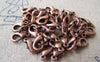 Accessories - 50 Pcs Antiqued Copper Brass Lobster Clasp 10mm A4132