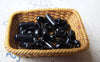 Accessories - 50 Pcs Black Bead Chain Ends Connector Clasps For Bead Chain Sized 2.4mm A2147