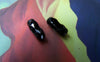 Accessories - 50 Pcs Black Bead Chain Ends Connector Clasps For Bead Chain Sized 2.4mm A2147