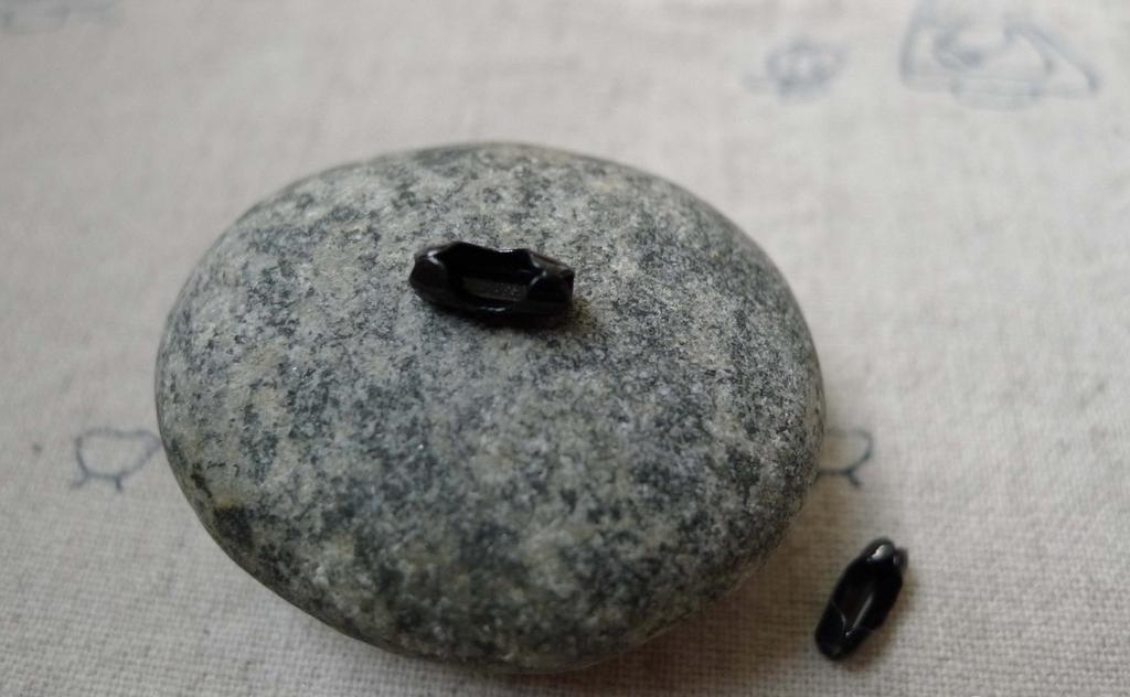 Accessories - 50 Pcs Black Bead Chain Ends Connector Clasps For Bead Chain Sized 2.4mm A6156