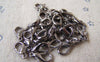 Accessories - 50 Pcs Black Gunmetal Lobster Clasp 12mm A4138