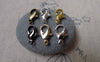 Accessories - 50 Pcs Bronze Silver Gold Gunmetal Platinum Iron Lobster Claw Clasps 5x12mm