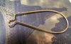 Accessories - 50 Pcs Gold Kidney Earwire Earring Components 38mm A5089