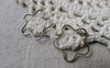 Accessories - 50 Pcs Of Antique Bronze Brass Plum Flower Rings 19mm A6287
