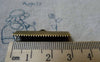Accessories - 50 Pcs Of Antique Bronze Brass Ribbon Ends Clamps Fasteners Clasps 30mm A5507