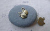Accessories - 50 Pcs Of Antique Bronze Butterfly Charms 13x15mm A7716