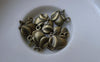 Accessories - 50 Pcs Of Antique Bronze Butterfly Charms 13x15mm A7716
