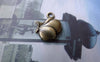Accessories - 50 Pcs Of Antique Bronze Butterfly Charms 13x15mm A7716