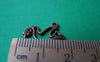 Accessories - 50 Pcs Of Antique Bronze Filigree Dove Bird Charms 10x17mm A255