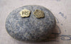 Accessories - 50 Pcs Of Antique Bronze Handmade Flower Cabochon 8mm A2979